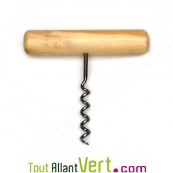 Tire-bouchon droit en buis du jura