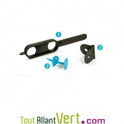 Kit de pi�ces connectrices pour fabriquer un avion � partir d\'objets r�cup�r�s, 5 ans+