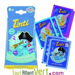 Tinti - Couleurs de bain naturelles Pirate et Princesse - 6 couleurs