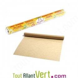 Papier cuisson cologique et compostable pour four 15m
