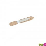 Lime � ongle de voyage en verre tremp� et son �tui en bois