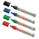 4 marqueurs recycl�s et rechargeables pour tableaux blancs, Edding 28
