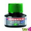 Recharge d\'encre vert pour marqueurs effa�ables vert Edding 28, BTK25