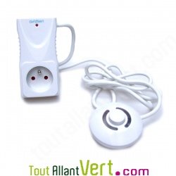 Prise coupe veille avec interrupteur d�port� pour des �conomies d\'�lectricit�