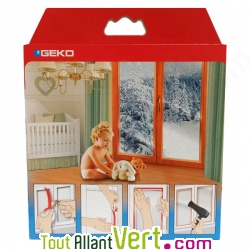 Film de survitrage isolant et invisible pour fentres 2.5x1.5m