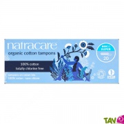 Tampons coton bio super avec applicateur, boite de 16
