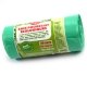 Sac poubelle vert en plastique vgtal