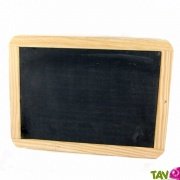 Ardoise naturelle tableau noir  craie, 26x18