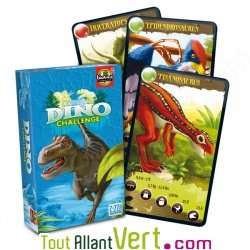 Jeu de bataille sur les dinosaures D�fis Nature, 7 ans+