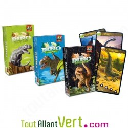 Jeu de bataille sur les dinosaures D�fis Nature, 7 ans+