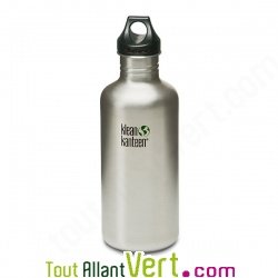 Gourde inox Klean Kanteen 1,2l sans Bisph�nol A ni rev�tement bouchon anneau