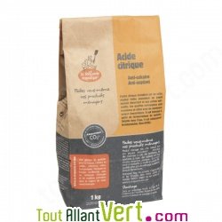 Acide citrique 1kg, l\'anticalcaire �cologique par excellence!