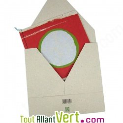 Journal de Naissance, livret recycl� cousu 20cm