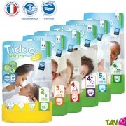 Couches jetables cologiques Tidoo