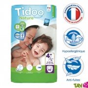 48 couches jetables cologiques 9-20Kg Maxi+ de Tidoo