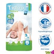 46 couches jetables cologiques 12-25Kg Junior de Tidoo