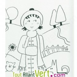 Coloriages tranquilles � partir de 4 ans d\'Aline de P�tigny