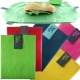 Emballage sandwich ajustable, r�utilisable et lavable pour sandwich ou gouter, 54x32cm, Carreaux
