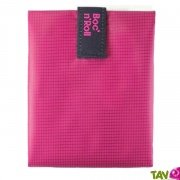 Sac ajustable et set de table Rose pour sandwich ou gouter, reutilisable