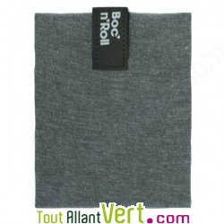 Emballage sandwich et set de table rutilisable et lavable, textile, 54 x 32cm