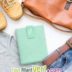 Sac emballage alimentaire et set de table Vert pour sandwich � emporter