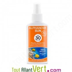 Lait solaire spray pour adulte, indice 30
