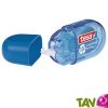 Mini Roller de correction recycl� bleu, Eco-Logo