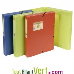 Bo�te de classement Rouge PP recycl�, Dos 40mm, Forever