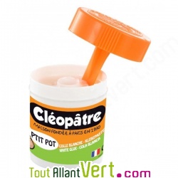 Pot de colle cleopatre blanche qui sent bon, 50 grammes