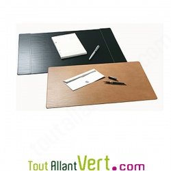 Sous-main en cuir recycl 58x38 cm