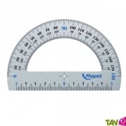 Rapporteur 180 degrs en aluminium