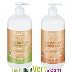 Gel douche bio familial 950ml Sante sans ALS ni CAPB