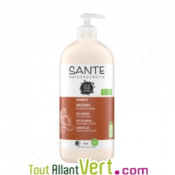 Gel douche bio familial 950ml Sante Coco/Vanille