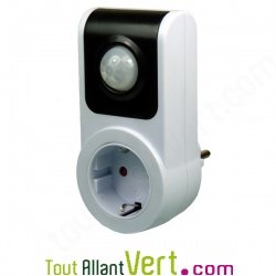 Prise allume appareil sur d�tection de pr�sence