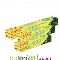 Sac cong�lation �cologique 30x45cm lot de 15, grand format