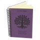 Carnet lign A6  spirale 120 pages recycles, 90g