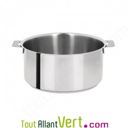 Casserole inox 20cm avec poign�e amovible