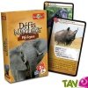 Jeu de cartes Dfis Nature, Les animaux d\'Afrique, 7 ans +