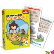 Jeu Enigmes prhistoriques, 7 ans+