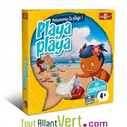 Jeu coop�ratif Pr�servons la plage et le littoral, tri des d�chets, 4 ans +