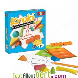 Jeu d\'ambiance de dessin Kroki, des formes, des dessins, du rire! 8 ans+