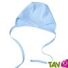 Bonnet b�b� coton bio Bleu 62/68 180g/m2