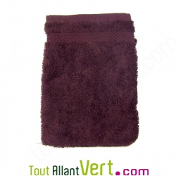 Gants de toilette en ponge de coton biologique 21x16cm