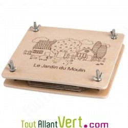 Presse � feuilles et fleurs en bois, Moulin Roty