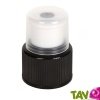 Bouchon sport noir pour gourde en verre, Emil die Flasche