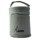 Lunch-box isotherme inox 1 litre, 2 compartiments + housse