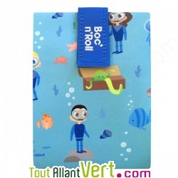 Sac sandwich enfant reutilisable et lavable, bleu