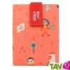Sac sandwich enfant reutilisable et lavable, orange