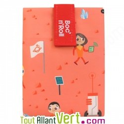 Sac sandwich enfant reutilisable et lavable, orange