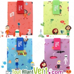Sac sandwich enfant reutilisable et lavable